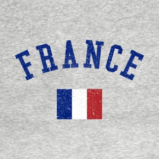 France Vintage Flag T-Shirt